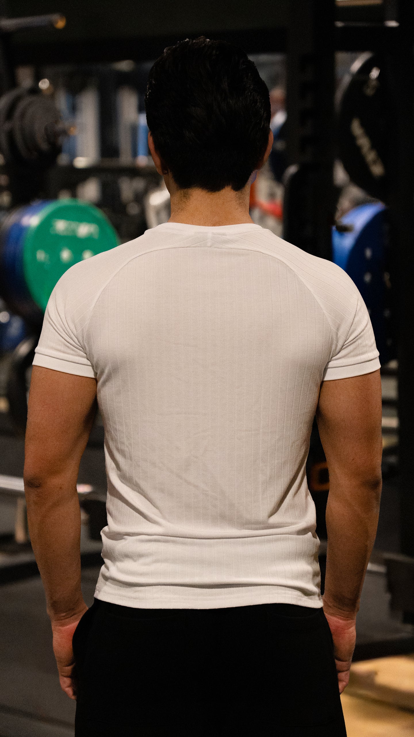 Klassiek Geribbeld T‑shirt