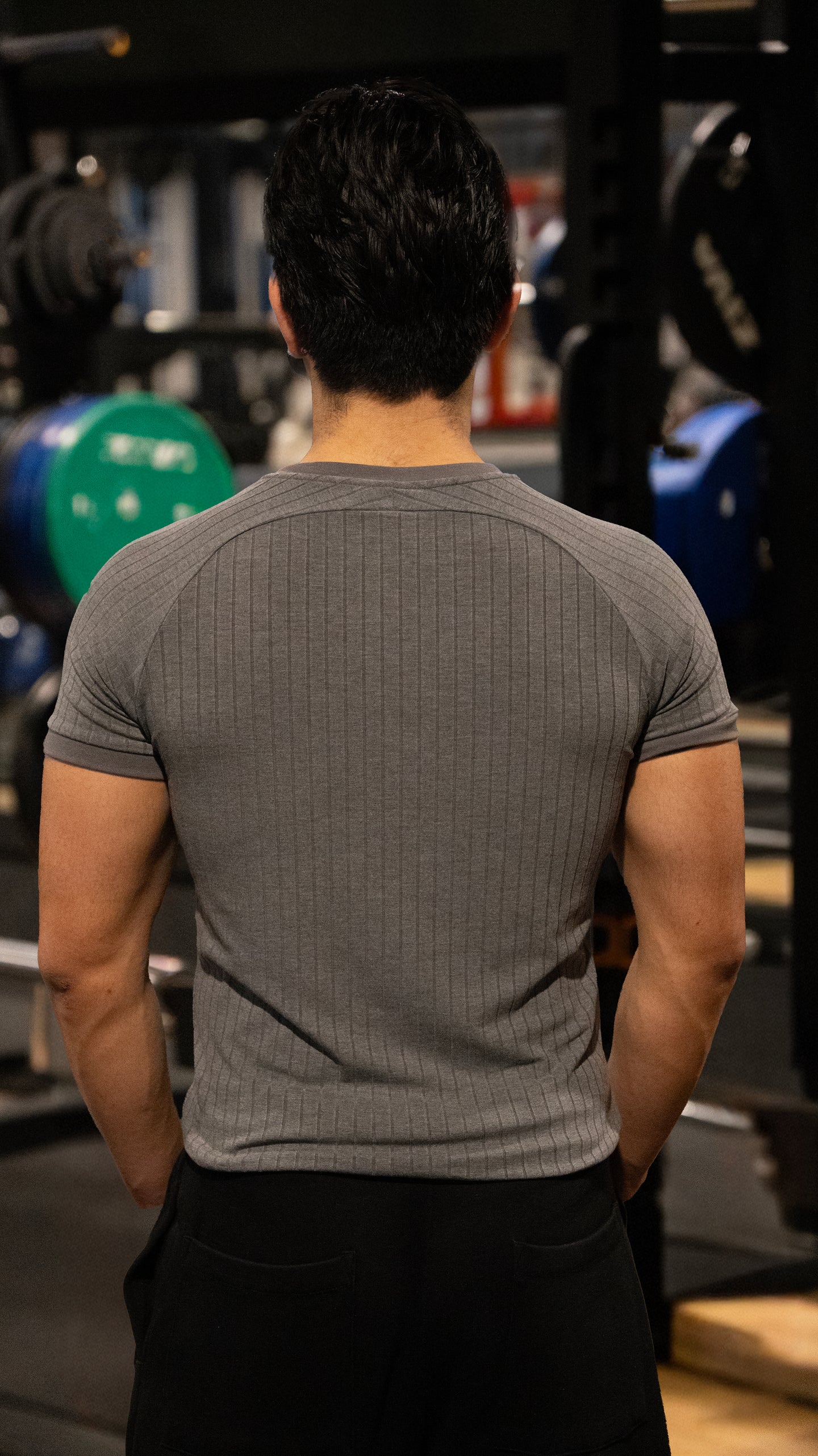 Klassiek Geribd T-Shirt