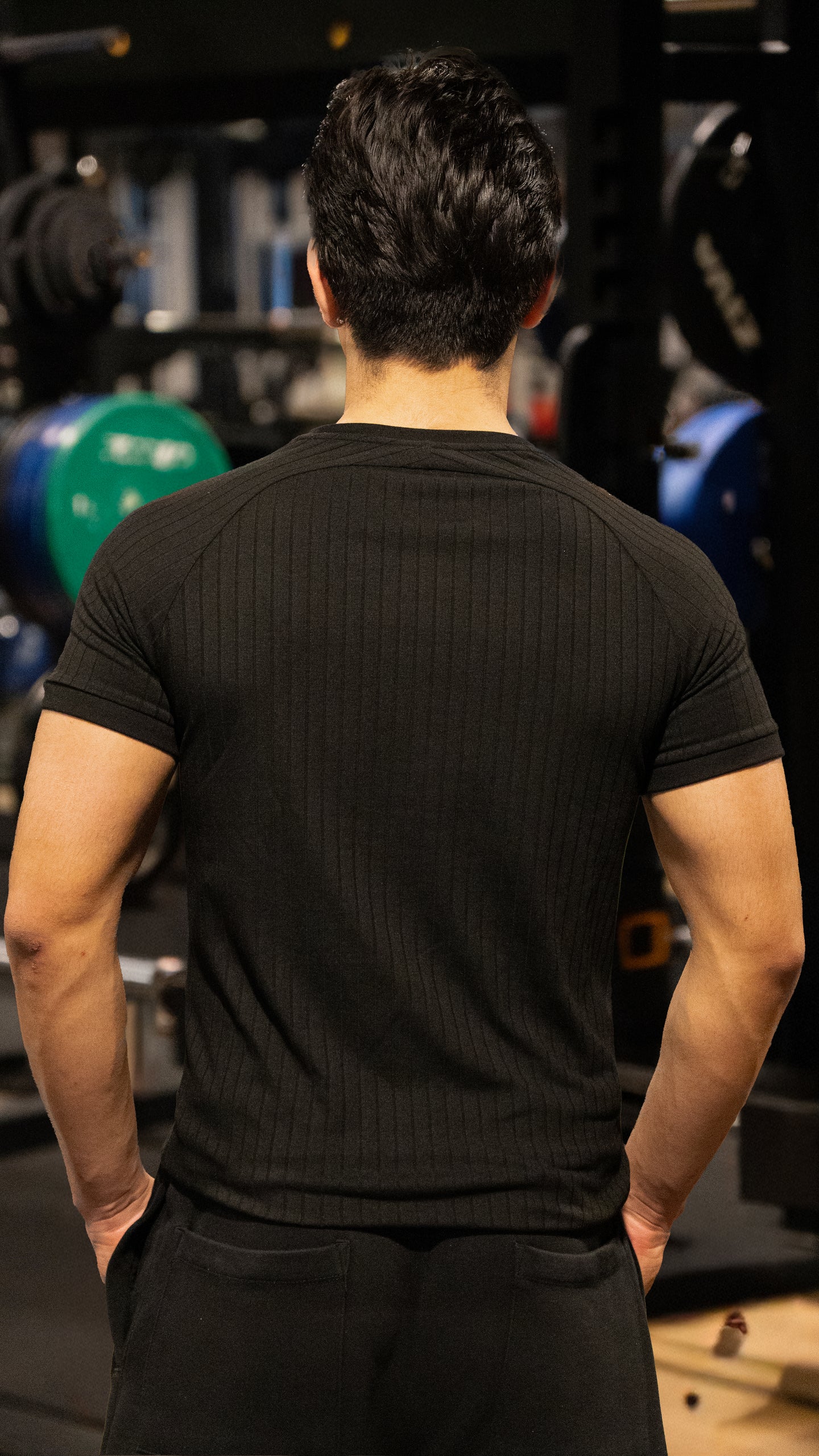 Klassiek Geribd T-Shirt 