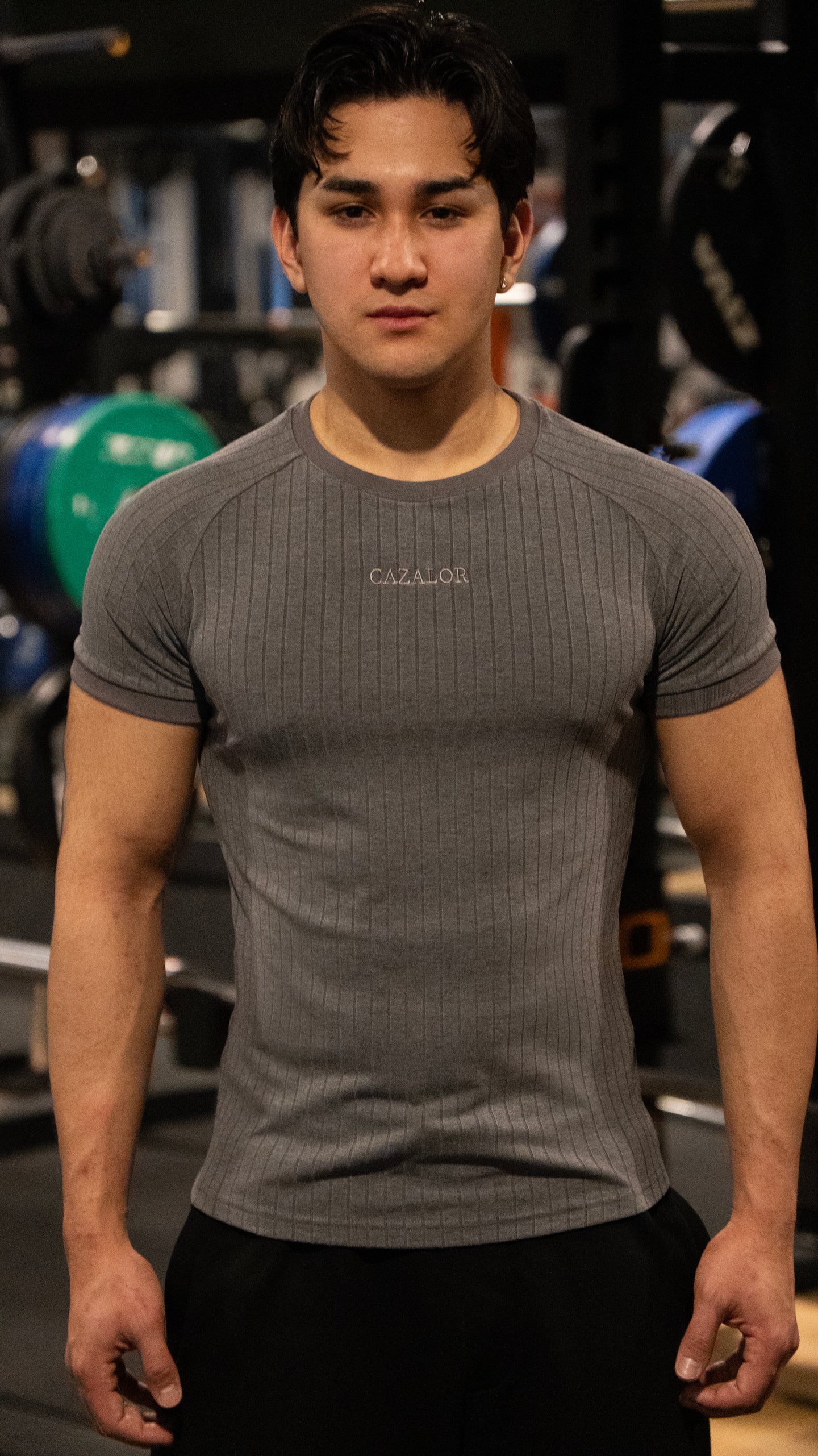 Klassiek Geribd T-Shirt