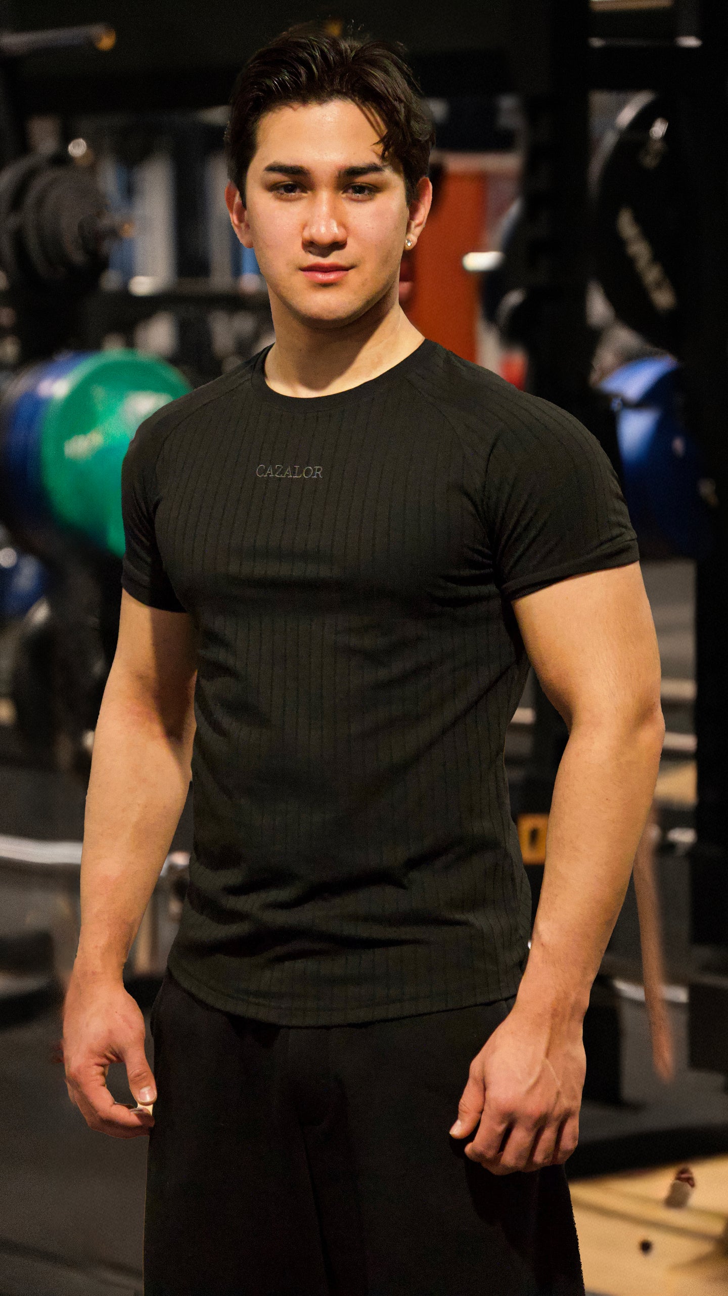 Klassiek Geribd T-Shirt 